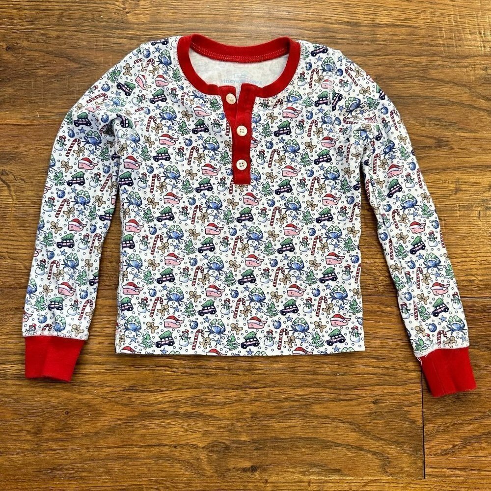Vineyard vines holiday pajama Shirt